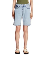 Spodenki damskie - edc by ESPRIT Damskie szorty dżinsowe 043CC1C303, 904/BLUE Bleached, 33, 904/Blue Bleached - miniaturka - grafika 1