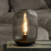 Lampy stojące - Eva Solo lampa stołowa LED Acorn, kamień szary, szkło, ściemniana - miniaturka - grafika 1