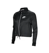 Kurtki damskie - Półprzeźroczysta Czarna Sportowa Kurtka Nike CU5544010 XS - miniaturka - grafika 1