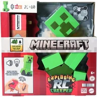 Zabawki interaktywne dla dzieci - Zabawka interaktywna MINECRAFT Eksplodujący Creeper HRR48 - miniaturka - grafika 1