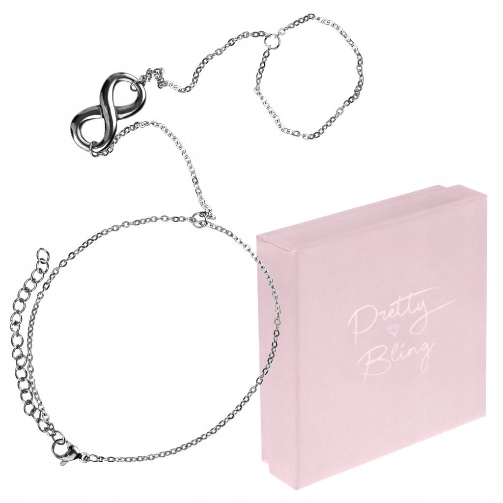 Bransoletka damska na palec 2w1 NIESKOŃCZONOŚĆ