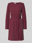 Sukienki - Sukienka mini z dekoltem w łódkę model ‘ELEINAS’ - miniaturka - grafika 1