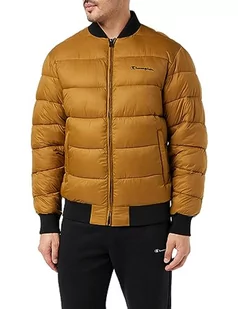 Champion Legacy Outdoor-Bomber Kurtka Mężczyźni, Marrone Chiaro/Nero, L - Kurtki męskie - miniaturka - grafika 1