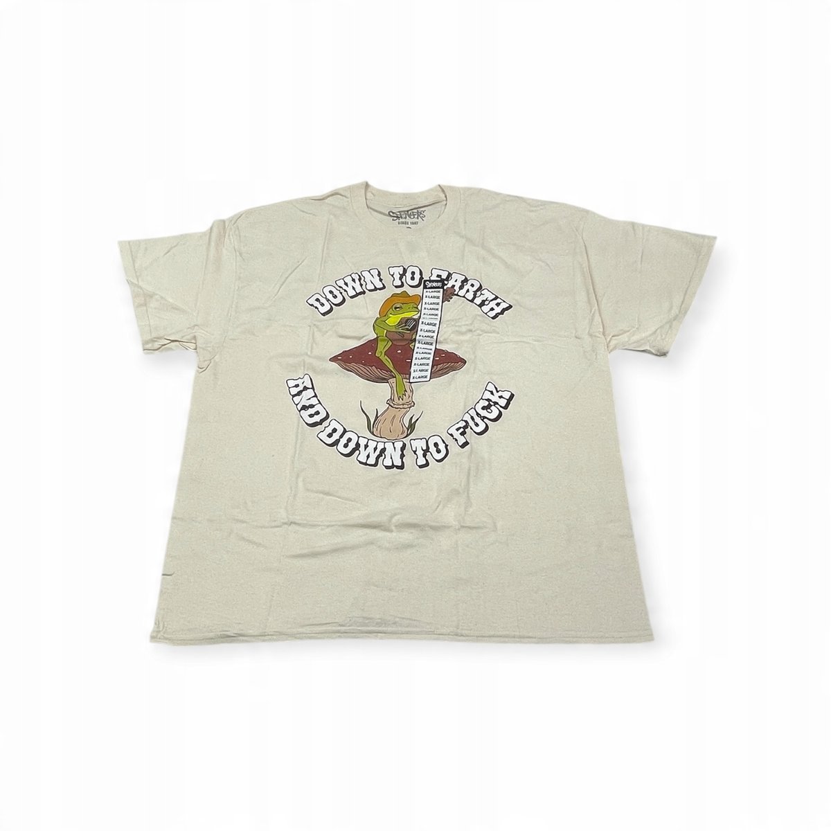 Koszulka T-shirt męski okrągły dekolt SPENCER'S NADRUK XL
