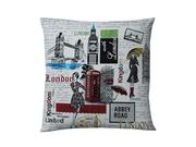 Poszewki na poduszki - Miss Lucy Poszewka Miss Lucy London 45x45 cm  Darmowa dostawa od 199 zł + wysyłka 24h 8P1336 - miniaturka - grafika 1