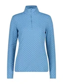 Koszulki sportowe damskie - CMP Koszulka funkcyjna w kolorze błękitno-białym - miniaturka - grafika 1