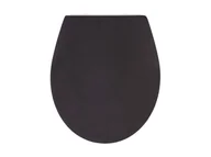 Deski sedesowe - Wenko Wolnoopadająca deska sedesowa z duroplastu (Czarna klapa) - miniaturka - grafika 1