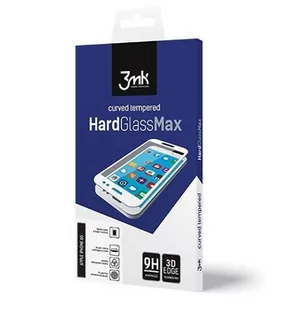 3MK Hard Glass Max szkło full face iPhone 6/6S Plus BIAŁY SZKŁO 70975 - Szkła hartowane na telefon - miniaturka - grafika 1