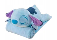 Maskotki i pluszaki - Lilo & Stich Maskotka Poduszka Przytulanka Stich Z Miękkim Kocykiem 45 Cm Stich - miniaturka - grafika 1