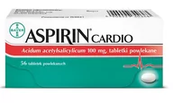 Serce i układ krążenia - Aspirin Cardio 100 mg 56 Tabletek - miniaturka - grafika 1