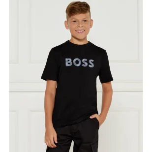 BOSS Kidswear T-shirt | Regular Fit - Koszulki dla chłopców - miniaturka - grafika 1