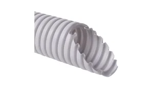 Kopos Rura giętka karbowana 20mm jasno szara MONOFLEX 1420_K50 /50m/ 1420 K50 - Kanały kablowe - miniaturka - grafika 1