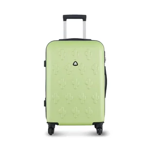 Walizka średnia Semi Line T5631-4 Zielony - Walizki - miniaturka - grafika 1