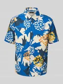 Koszule męskie - Koszula casualowa o kroju slim fit z wyhaftowanym logo - miniaturka - grafika 1