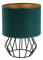 Lampy stojące - Agello lampka stołowa 1-punktowa czarna/zielona LPX0081/LM B - miniaturka - grafika 1
