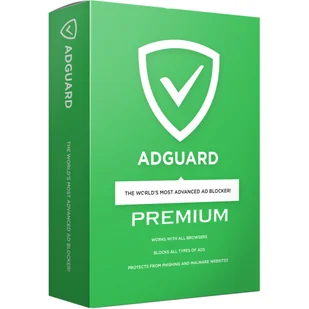 AdGuard Premium Personal (3 urządzenia / 1 rok) - Programy antywirusowe - miniaturka - grafika 1