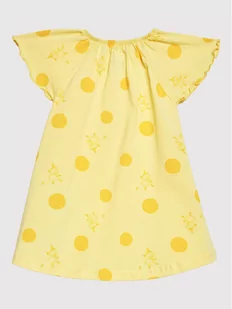 Reima Sukienka letnia MOOMIN Solros 515006M Żółty Regular Fit - Sukienki i spódniczki dla dziewczynek - miniaturka - grafika 1