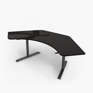 Biurka - Arozzi Arena Angelo Czarny - miniaturka - grafika 1