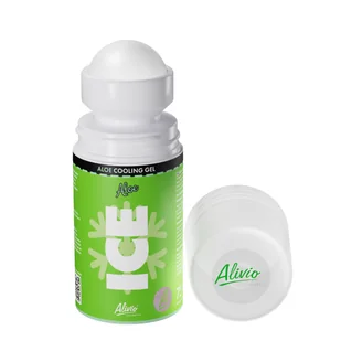 Alivio Cosmetics Żel chłodzący z aloesem Alivio ICE Aloe 75 ml z kulką Roll-On - Żele i maści lecznicze - miniaturka - grafika 1