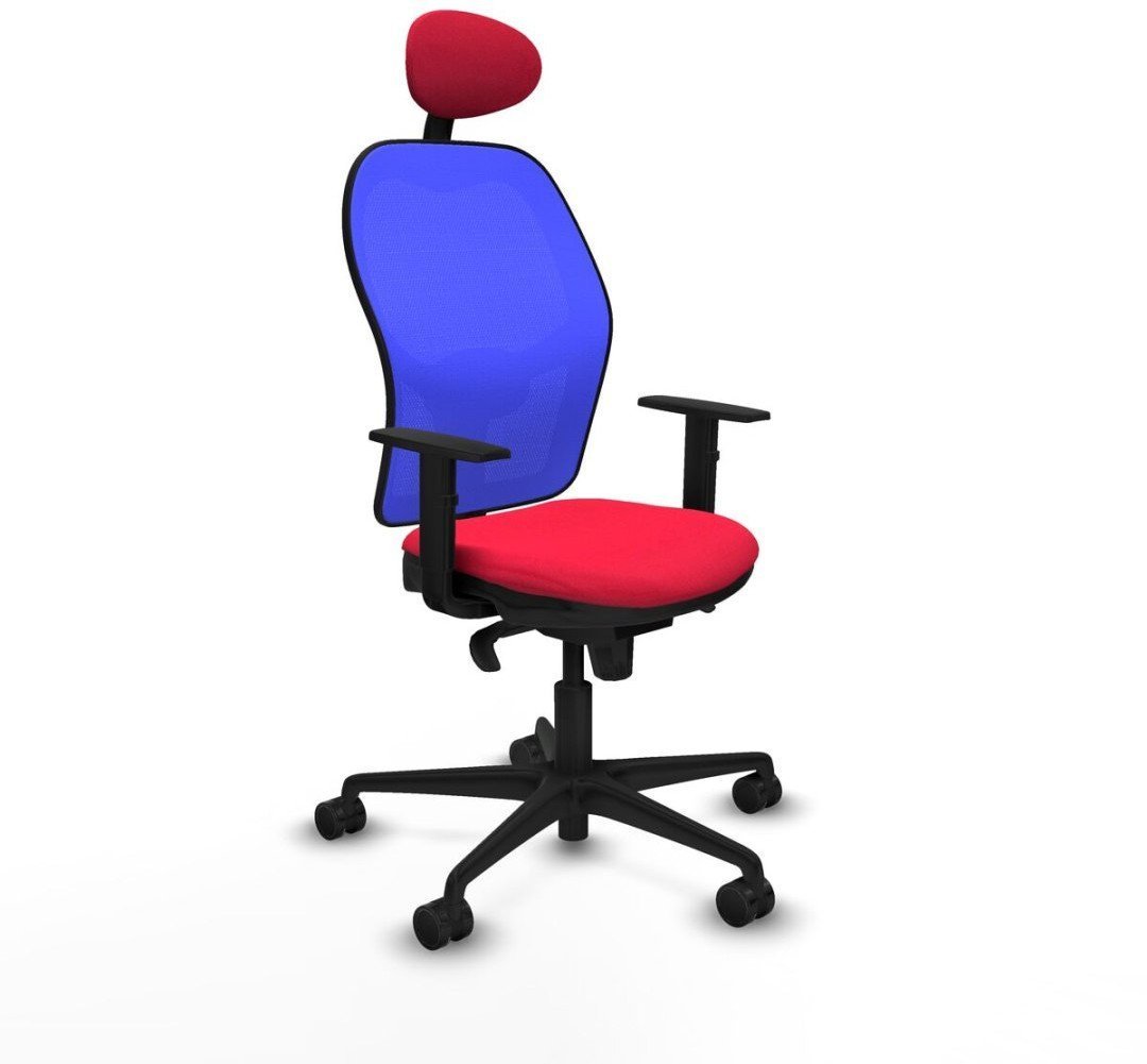 Krzesło Biurowe z Zagłówkiem Jorquera Piqueras y Crespo 1D036N1 Czerwony