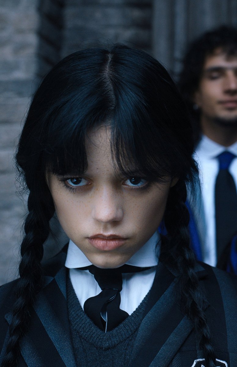 PODKŁADKA POD MYSZ Nadruk 22x18 cm Wednesday Addams Family Tekst Prezent