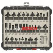 Akcesoria do elektronarzędzi - Bosch Powertools powertools cutter set 30 pcs Mixed 8mm shank 2607017475 - miniaturka - grafika 1