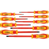 Śrubokręty - NEO-TOOLS 04-143 Zestaw Wkrętaków Elektryka 1000V 9SZT - miniaturka - grafika 1