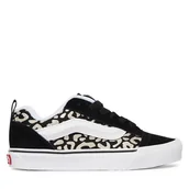 Buty dla dziewczynek - Tenisówki Vans Knu Skool VN000D2TBM81 Czarny - miniaturka - grafika 1