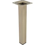 Zawiasy, okucia i inne akcesoria - Noga meblowa kwadratowa 20 cm inox - miniaturka - grafika 1