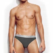 Majtki męskie - SLIPY ATLANTIC BMP013 MĘSKIE SPORT MODAL GRAFITOWE - 1 SZTUKA *S* - miniaturka - grafika 1