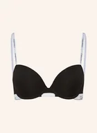 Biustonosze - Calvin Klein Biustonosz Usztywniany Modern Cotton schwarz - miniaturka - grafika 1
