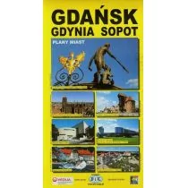 Gdańsk Gdynia Sopot plany miast - Wydawnictwo BiK