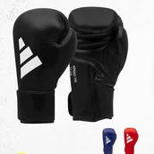 Rękawice bokserskie - Adidas Speed 175 2.0 Granatowy/Biały - Waga: 16 OZ - miniaturka - grafika 1