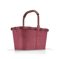 Torby i wózki na zakupy - Koszyk CARRYBAG, twist maroon, Reisenthel - miniaturka - grafika 1