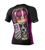 Koszulki sportowe damskie - Octagon Rashguard damski PREMIUM Queen - miniaturka - grafika 1