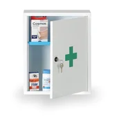 Akcesoria BHP - B2B Partner Zestaw pierwszej pomocy wykonany z metalu z wypełnieniem DIN 13169 486011 - miniaturka - grafika 1