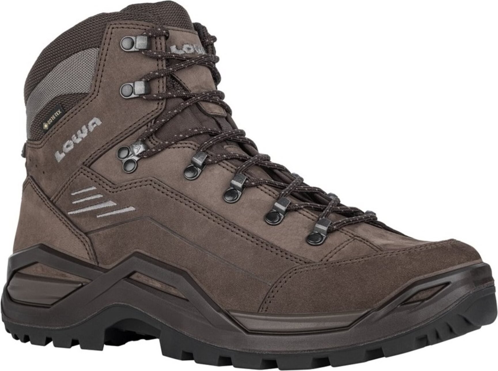 Lowa RENEGADE EVO GTX MID buty sportowe męskie buty turystyczne brązowy rekreacyjny, rozmiar buta: EUR 41 UK 7