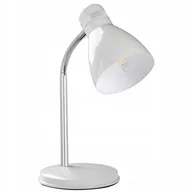 Lampy stojące - Kanlux Lampka Szkolna Ma Biurko Nocna Zara Na Mały Gwint E14 Biała - miniaturka - grafika 1
