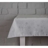 Obrusy i serwetki - Obrus Shiny stars 110 x 160 cm srebrny - miniaturka - grafika 1