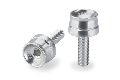 Puig 21018P Przeciwwagi Kierownica Model Speed, Srebrny