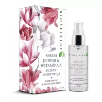 BIOELIXIRE BIOELIXIRE Serum jedwab z witamina A Filtr UV Koenzym Q10 50ml - Serum do włosów - miniaturka - grafika 1