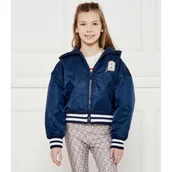 Kurtki i płaszcze dla dziewczynek - Guess Kurtka | Oversize fit - miniaturka - grafika 1