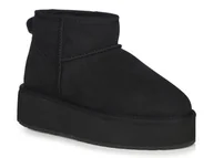 Śniegowce damskie - Śniegowce damskie Emu Australia czarne platforma Stinger Micro Flatform-41 - miniaturka - grafika 1