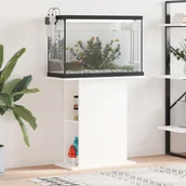 Akwaria i zestawy akwarystyczne - vidaXL Szafka pod akwarium, biała, 36x75x72,5 cm - miniaturka - grafika 1