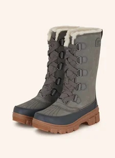Sorel Botki Sznurowane Torino™ V Wp grau - Botki damskie - miniaturka - grafika 1