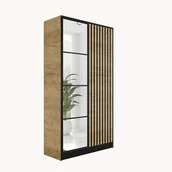 Szafy - Szafa EDEN 2D wzór 3 dąb craft złoty - miniaturka - grafika 1