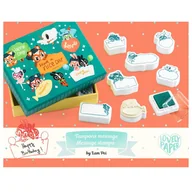 Zabawki kreatywne - Stempelki Wiadomości Djeco - Lam - miniaturka - grafika 1