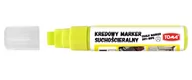 Markery do tablic - [Bs] Marker Kredowy Suchościeralny 8X15Mm Żółty To294 Toma - miniaturka - grafika 1