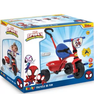 Smoby Rowerek trójkołowy Be Move niebieski - Rowerki trójkołowe - miniaturka - grafika 4