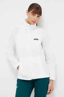 Columbia bluza sportowa Benton Springs kolor biały gładka - Bluzy damskie - miniaturka - grafika 1